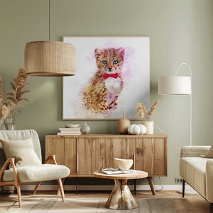 Tablou canvas „Dapper Cheetah Cub” de Emel Tunaboylu