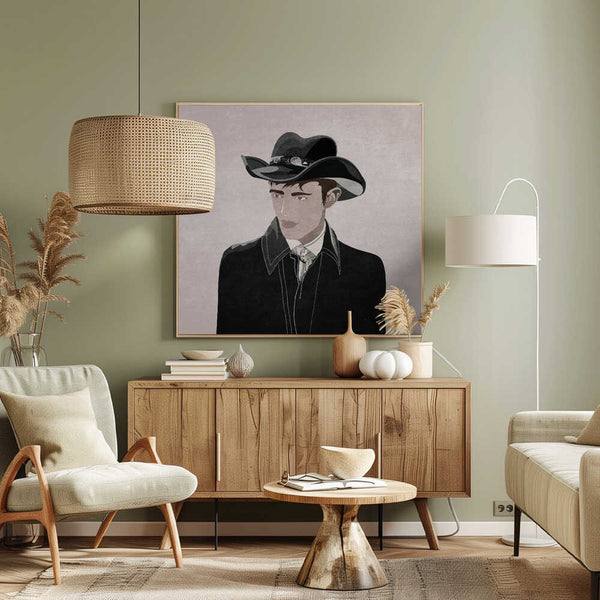 Tablou canvas „Western Elegance” de Emel Tunaboylu