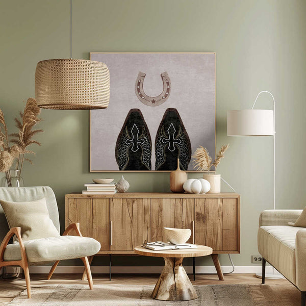 Tablou canvas „Western Harmony” de Emel Tunaboylu