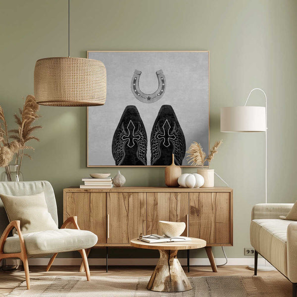 Tablou canvas „Western Fortune” de Emel Tunaboylu