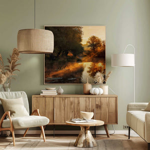 Tablou canvas „When nature paints with light I” de Leicher Oliver