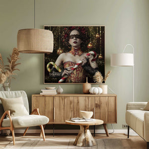 Tablou canvas „Mistress of the bright night” de Kiyo Murakami