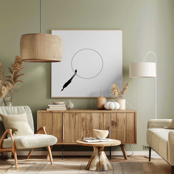 Tablou canvas „ Walking the circle!” de Huib Limberg