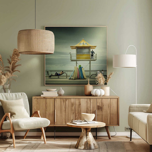 Tablou canvas „The life guard” de Adrian Donoghue