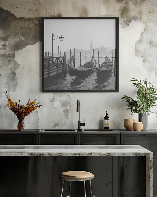 Tablou înramat „Morning in Venice” de YuppiDu