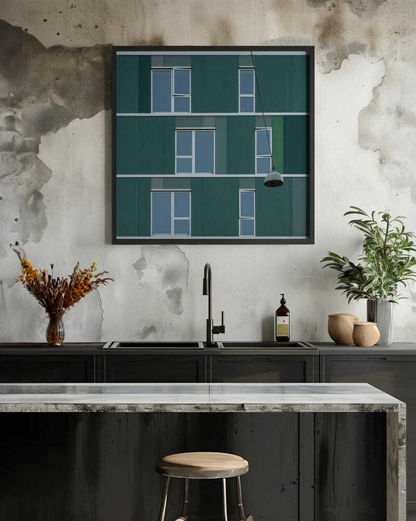 Tablou înramat „Street lamp” de Inge Schuster