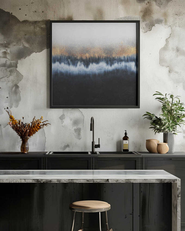 Tablou înramat „Golden Horizon” de Elisabeth Fredriksson