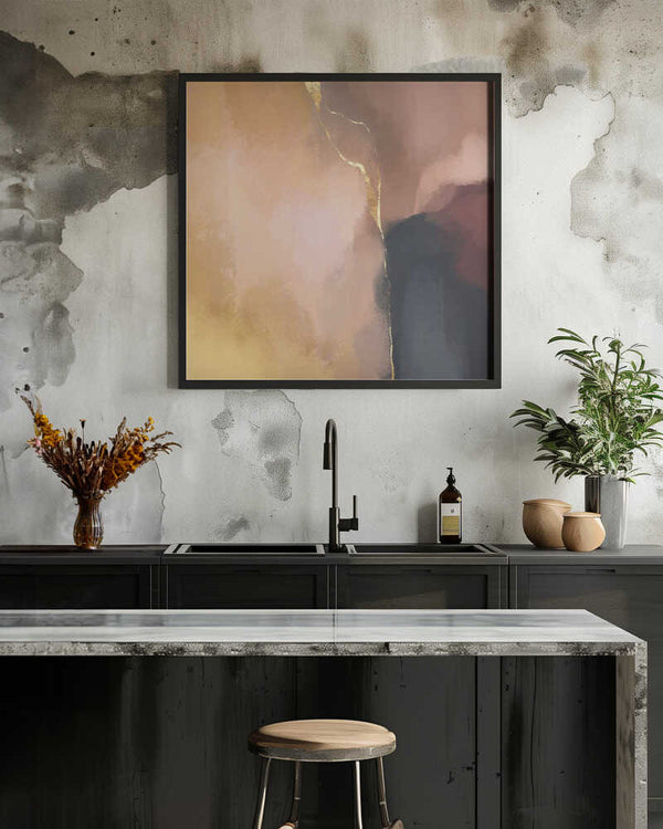 Tablou înramat „Stay Calm” de Elisabeth Fredriksson