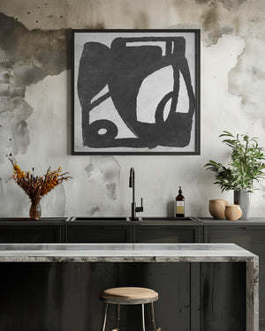 Tablou înramat „Abstract Melody No3” de Dan Hobday