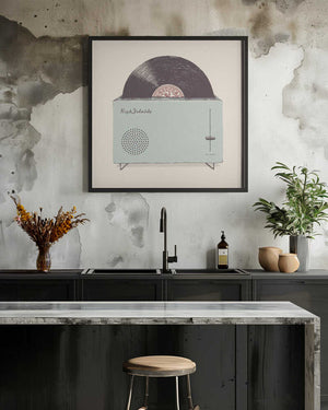 Tablou înramat „High Fidelity” de Florent Bodart