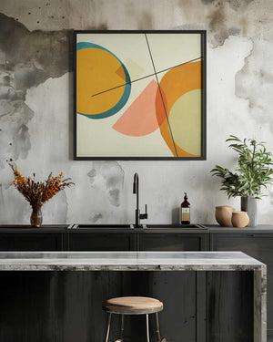 Tablou înramat „Mid Painted3 Kopie” de Ana Rut Bre