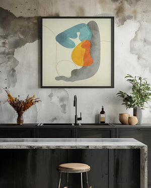 Tablou înramat „Shapes&lines2” de Ana Rut Bre