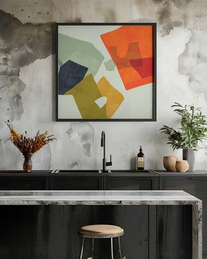 Tablou înramat „Shapes&lines6” de Ana Rut Bre
