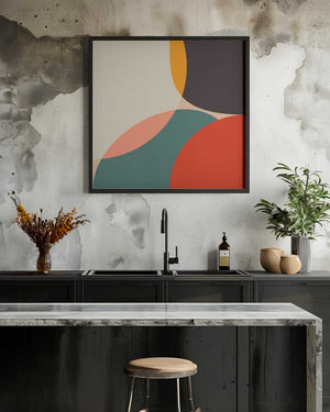 Tablou înramat „Bauhaus Modern Bold 4” de Ana Rut Bre