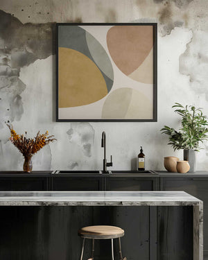Tablou înramat „Pattern3 Mid Earth 2” de Ana Rut Bre