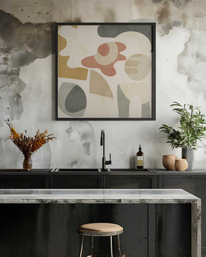 Tablou înramat „Pattern3 Mid Earth 3” de Ana Rut Bre