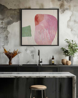 Tablou înramat „Organic Painted 11 10600px   Mai2021 Kopie” de Ana Rut Bre
