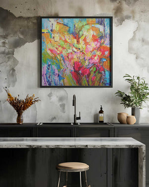 Tablou înramat „Brilliant Bloom Scape” de Dorothy Fagan