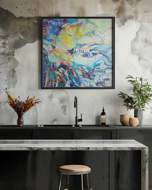 Tablou înramat „Flowing Hues” de Dorothy Fagan