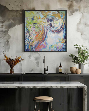 Tablou înramat „Floral Brilliance Unveiled” de Dorothy Fagan