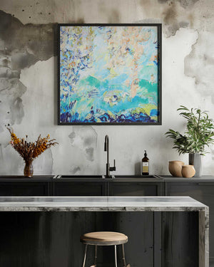 Tablou înramat „Expressionist Colorful Abstract” de Dorothy Fagan