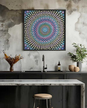 Tablou înramat „Candy Swirl” de Amy Diener