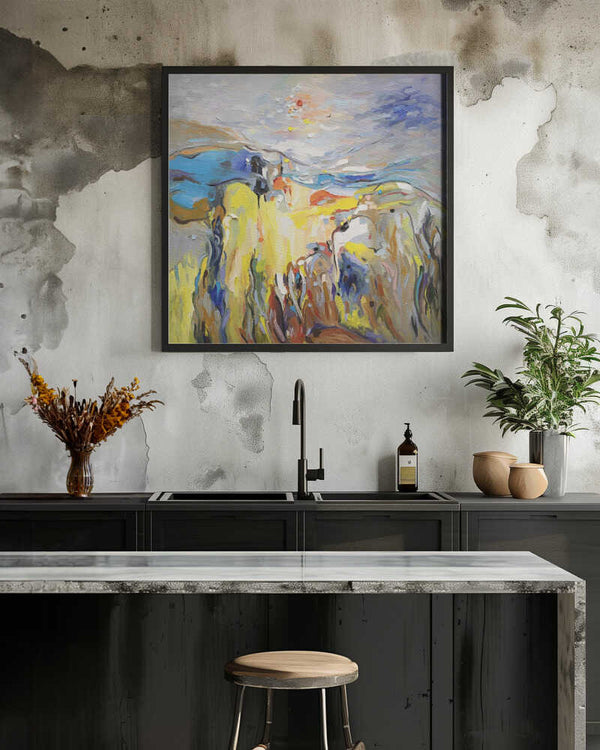 Tablou înramat „Seascape” de Ekaterina Ermilkina