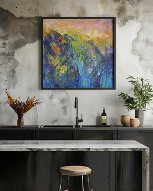Tablou înramat „A Flow of Light and Serenity” de Dorothy Fagan