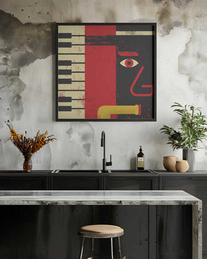 Tablou înramat „Jazz” de Vision Grasp Art
