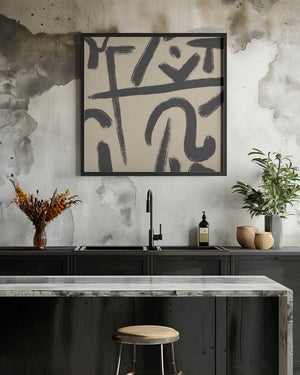Tablou înramat „Bold Brushstroke” de Little Dean