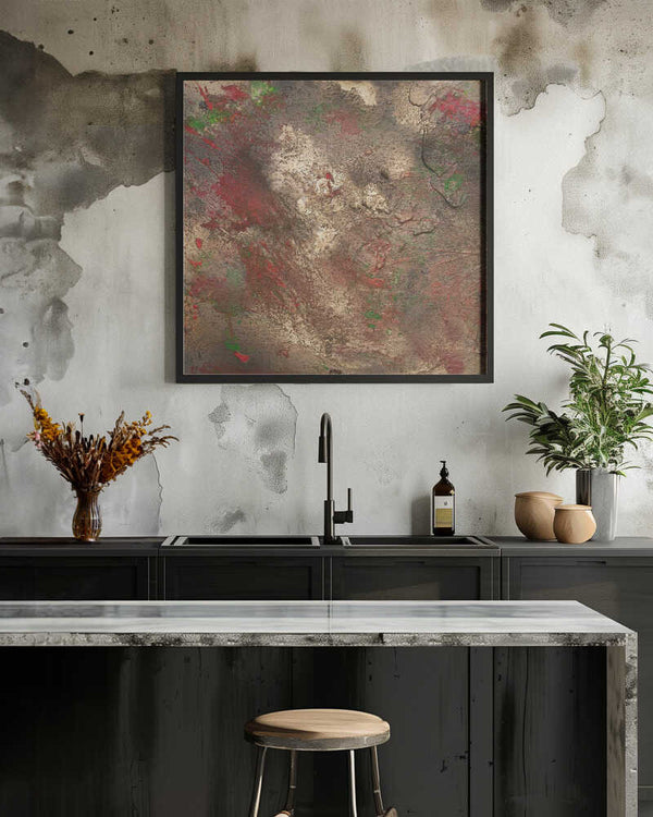 Tablou înramat „Oxidized Glories” de Anete Purina-Purite