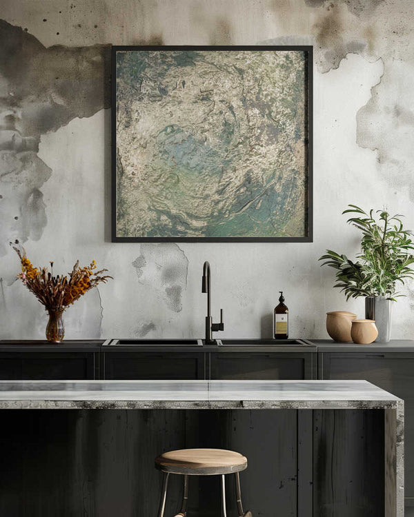 Tablou înramat „Petrified Cascade” de Anete Purina-Purite