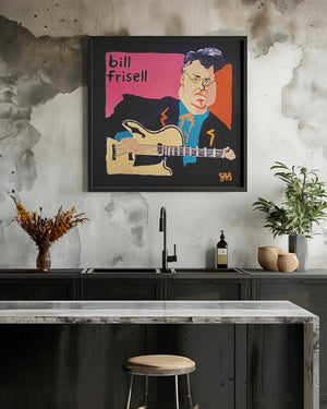 Tablou înramat „Bill Frisell” de Steve Spencer