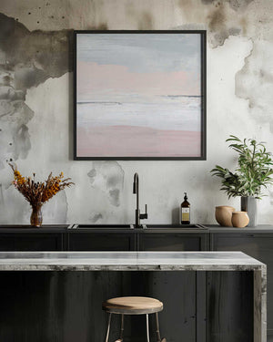 Tablou înramat „Peaceful Pastel Horizon” de Julia Contacessi