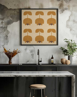 Tablou înramat „Mid-Century Tulip Style” de Dina Dankers