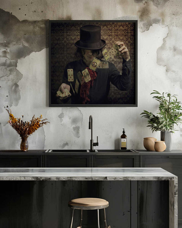 Tablou înramat „Try your fortune” de Kiyo Murakami