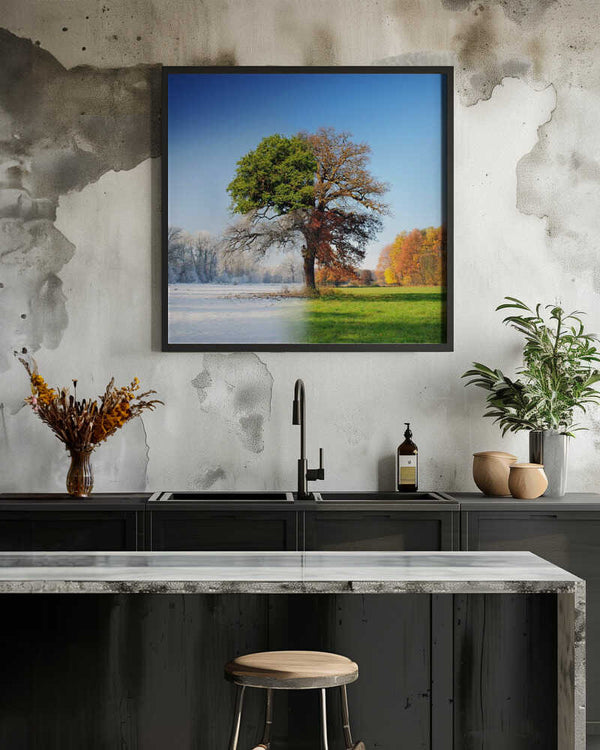 Tablou înramat „4 seasons” de Adam Brzuszek