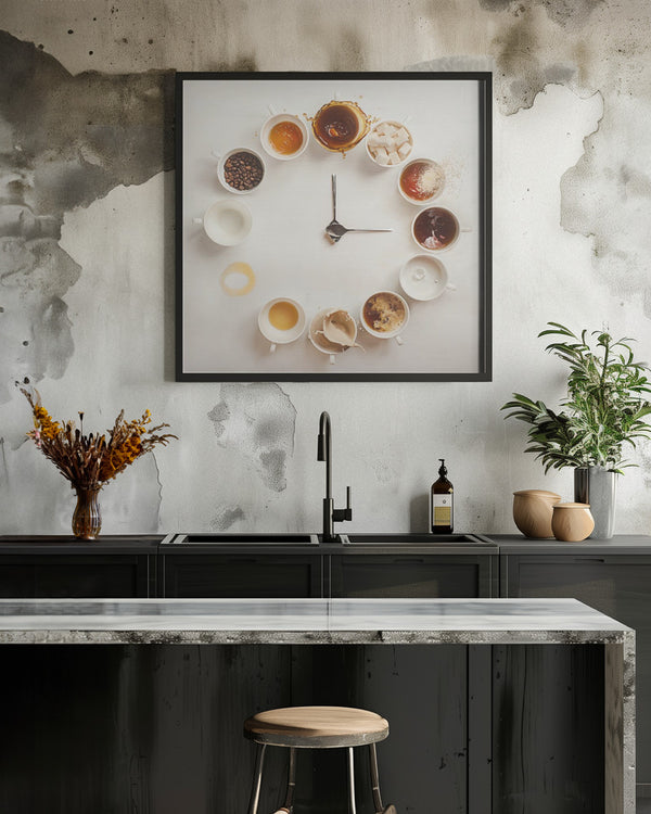 Tablou înramat „It's Always Coffee Time” de Dina Belenko