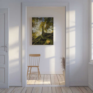 Tablou canvas „The goodbye of a leaf” de Alberto Ghizzi Panizza