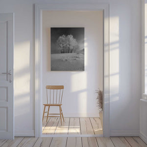 Tablou canvas „The first snow” de Krzysztof Mierzejewski