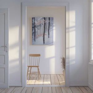 Tablou canvas „In the winter forest” de Ales Krivec