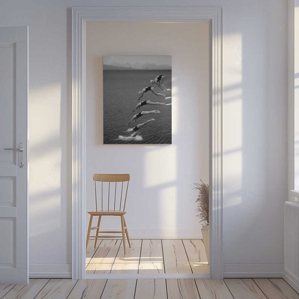 Tablou canvas „The beauty of diving” de Greetje van Son