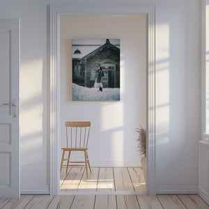 Tablou canvas „snow day” de Nobu Ishijima