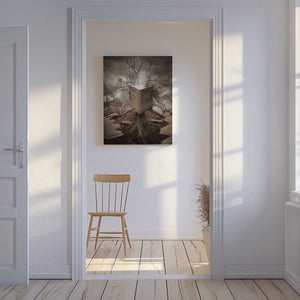 Tablou canvas „Old Tree Reading Story Book” de Angela Waye