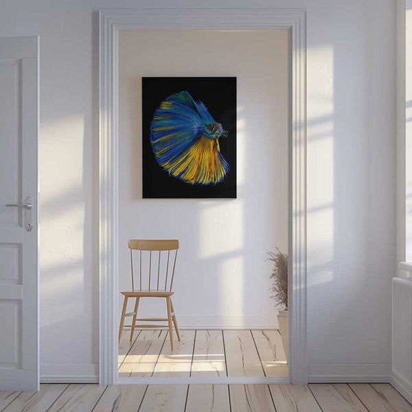 Tablou canvas „Yellow &amp; Blue” de Andi Halil