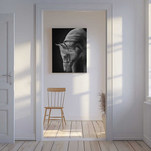 Tablou canvas „white stallion” de Ulrike Leinemann