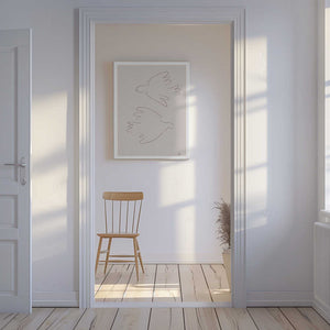 Tablou canvas „Two Doves” de Pictufy Studio II