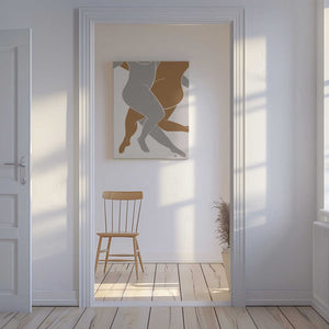 Tablou canvas „Lovers Beige” de Pictufy Studio II