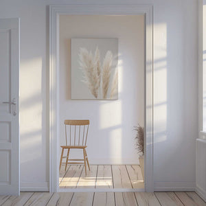 Tablou canvas „Pampas Grass Grey 02” de Pictufy Studio III