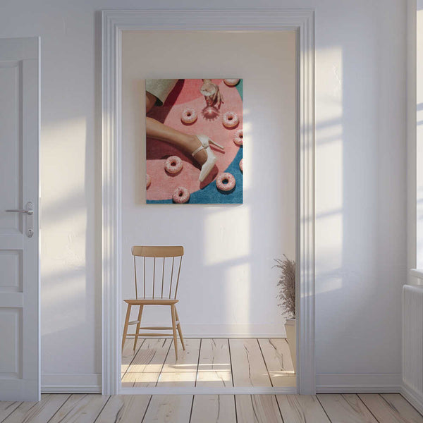 Tablou canvas „Pink Picnic #02” de Pictufy Studio III